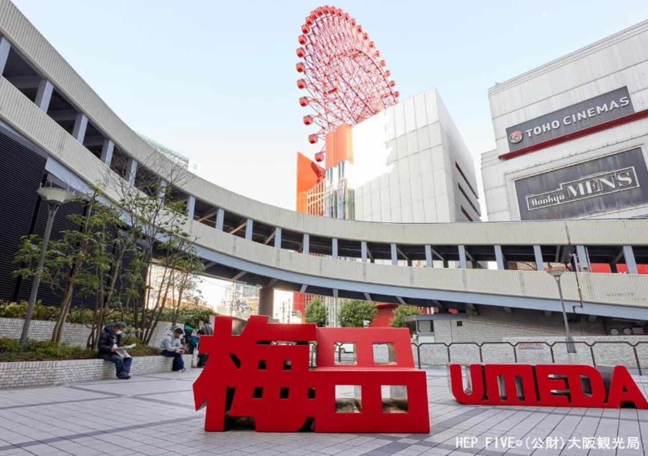 Apa Hotel Nambakita Shinsaibashi Ekimae Osaka Exterior foto
